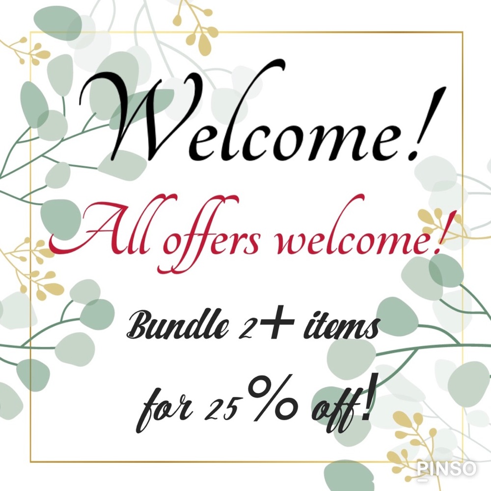 Welcome & Thank You For Visiting My Closet!